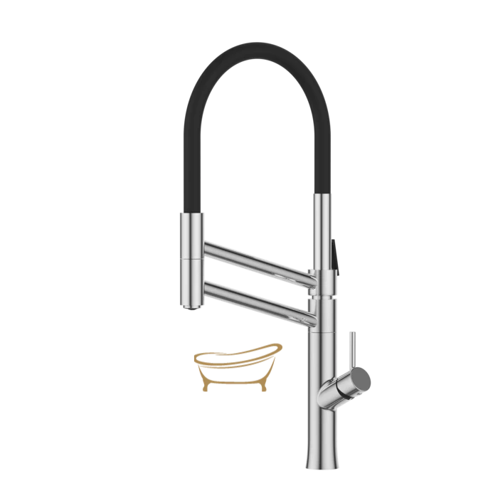 ברז מטבח נשלף 2 מצבים