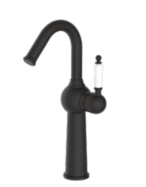 ברז אמבטיה גבוה לכיור מונח פיה מסתובבת 6421 ניקל מבריק