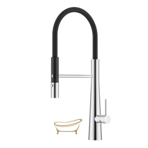 ברז מטבח 2 מצבי זרימה צינור סילקון